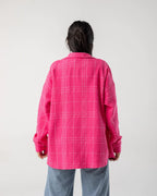 Sapphire Tweed Shirt
