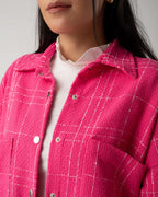 Sapphire Tweed Shirt
