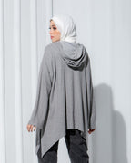 LILA HIGH LOW WOOL TOP