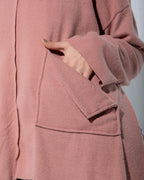 LILA HIGH LOW WOOL TOP