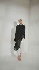 The Cynthia top in Black