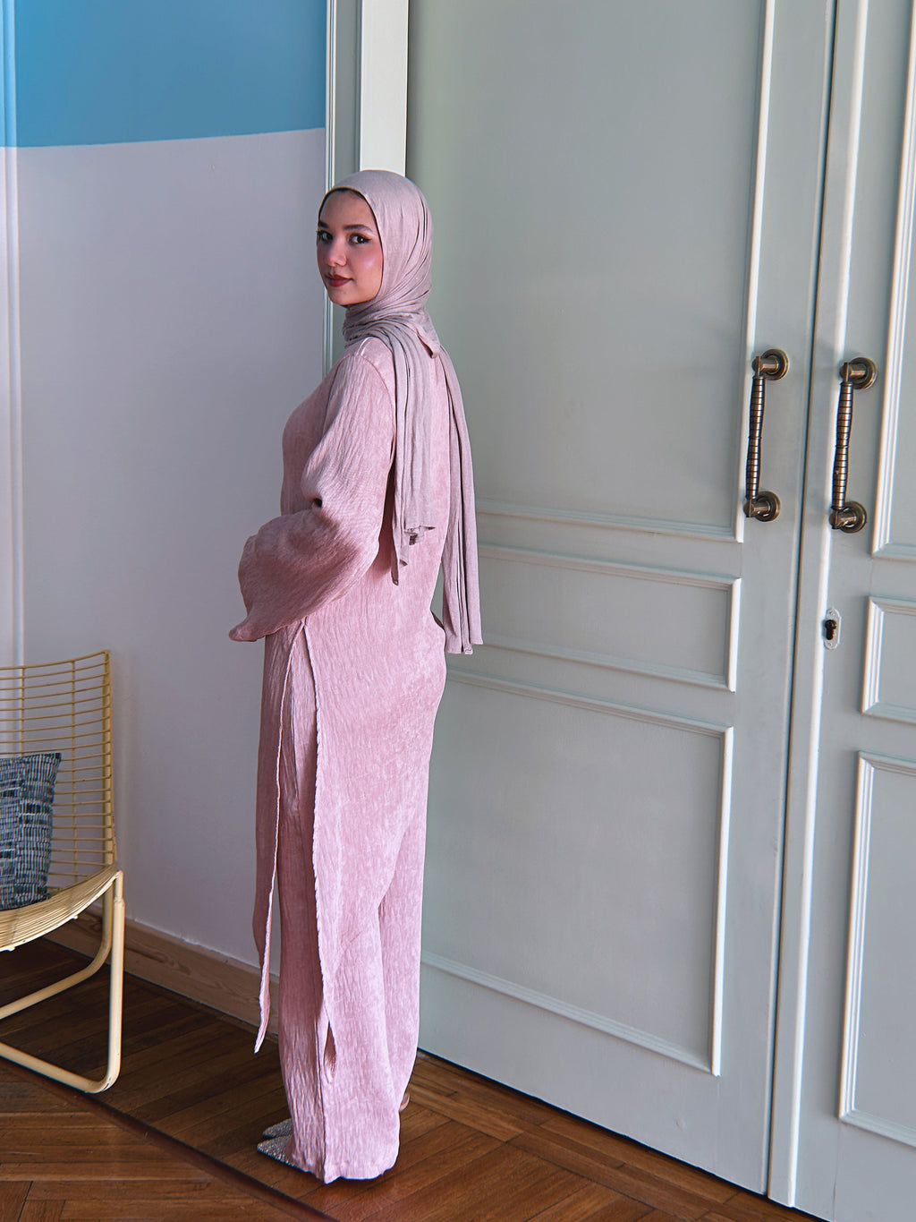 Lamar Set - Baby Pink