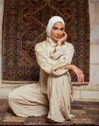 Bariq Jacket in Beige