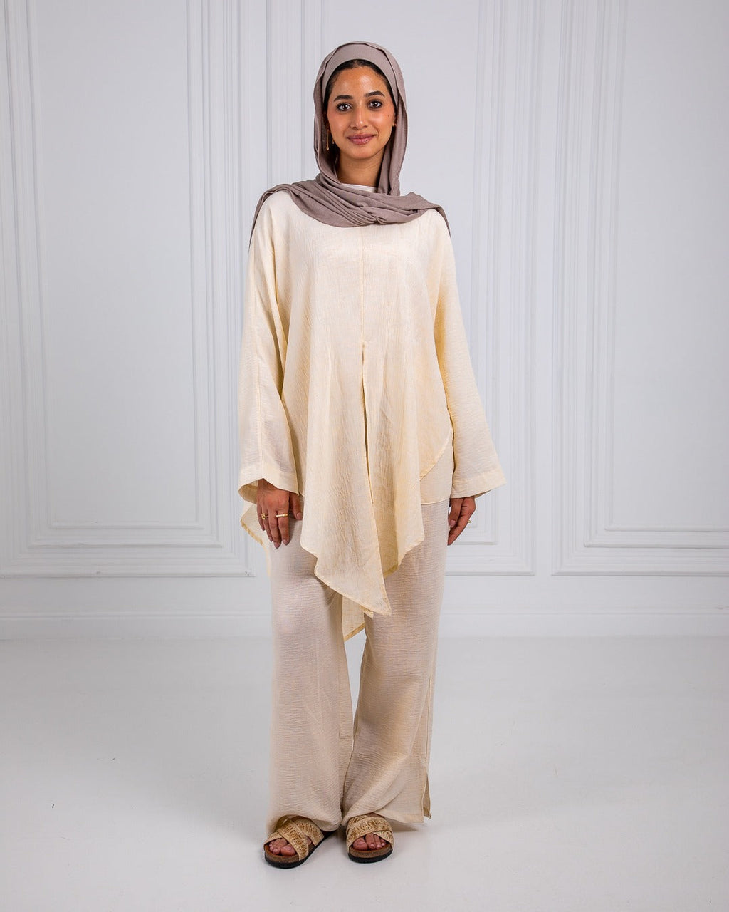 Peony Poem Linen Top