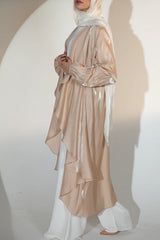 Shimmer Emilia Kaftan in Blush