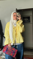 The linen blouse