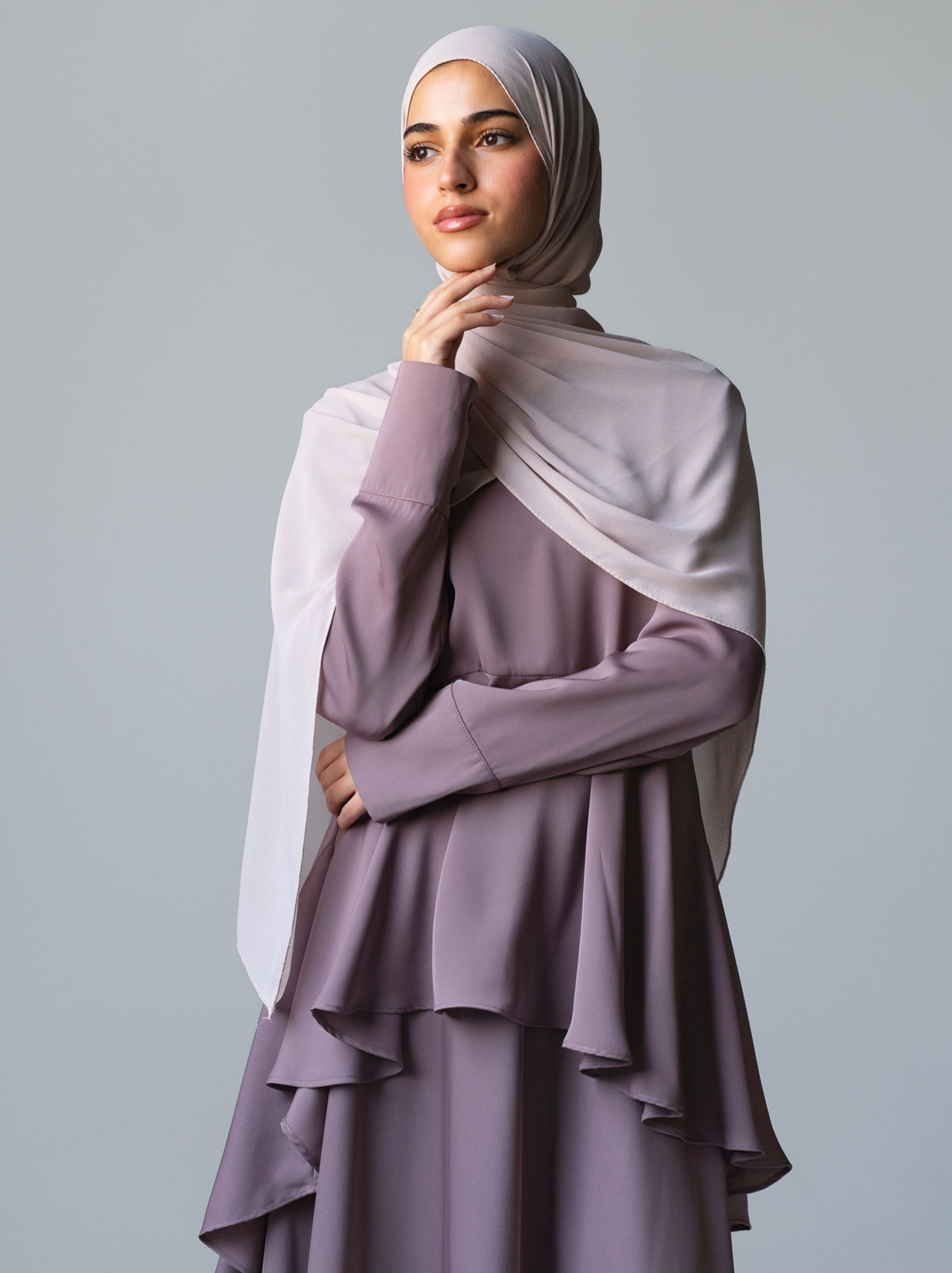 076 – Flared Silk Set