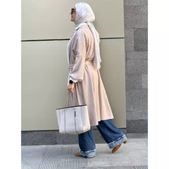 Braided wool cardigan