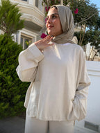 SOUFIYA LINEN BLOUSE