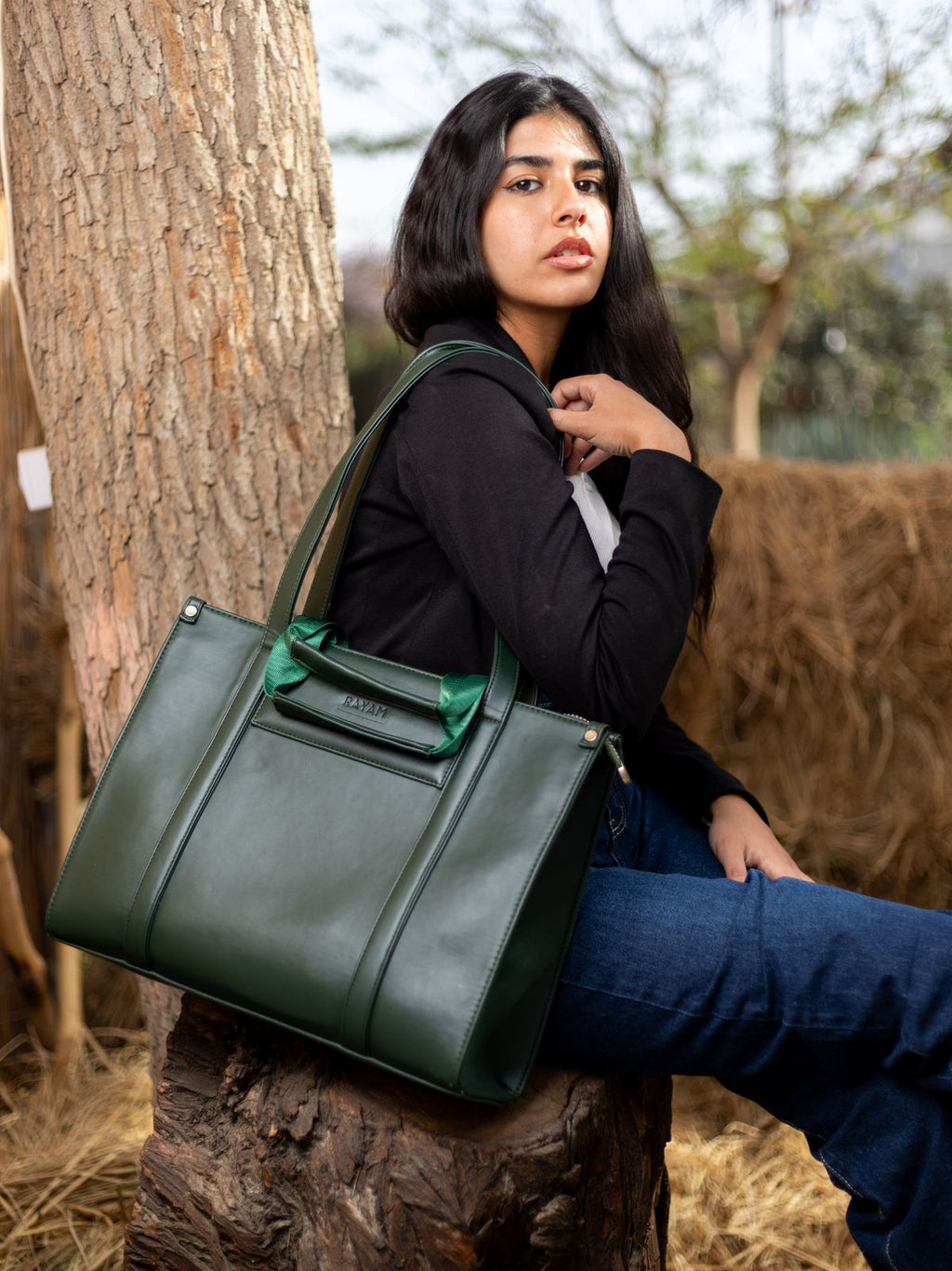 Beige Grande Work Bag
