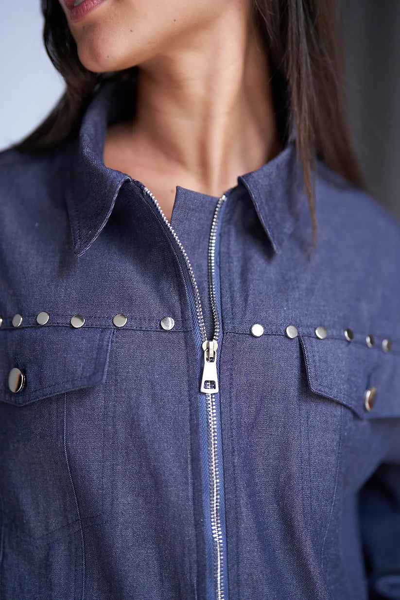 Summer Studs Denim Jacket