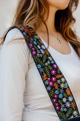 In bloom denim bag - Dark wash