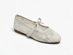 Beige Luna Lace Mary Jane