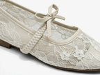 Beige Luna Lace Mary Jane