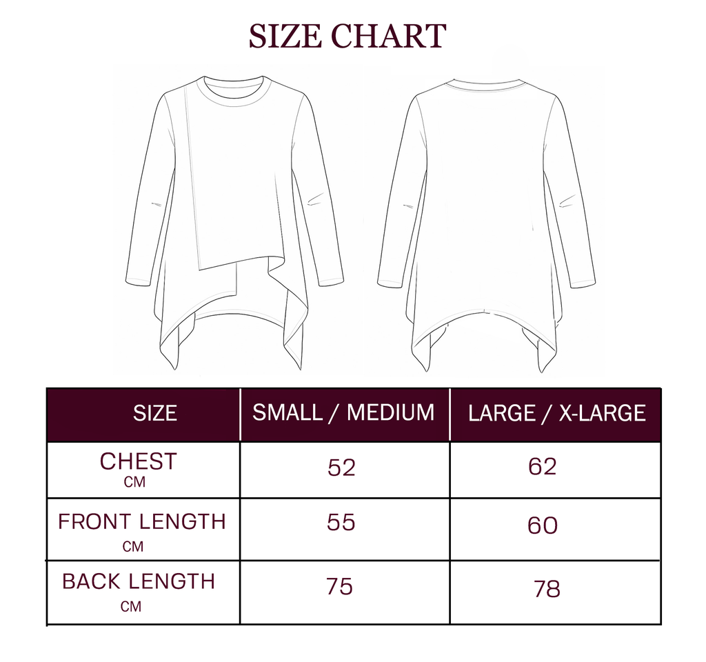 Enchanted Asymmetrical Tshirt