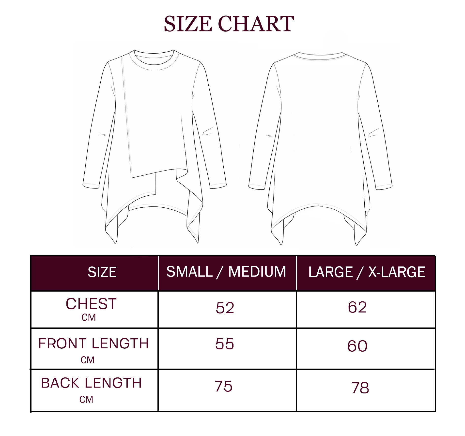 Enchanted Asymmetrical Tshirt