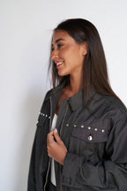 Summer Studs Denim Jacket