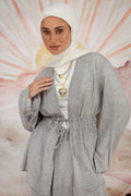 Luna top 01 in Grey