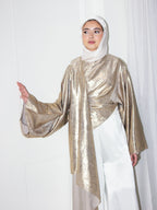 Head Turner Top in Antique Gold