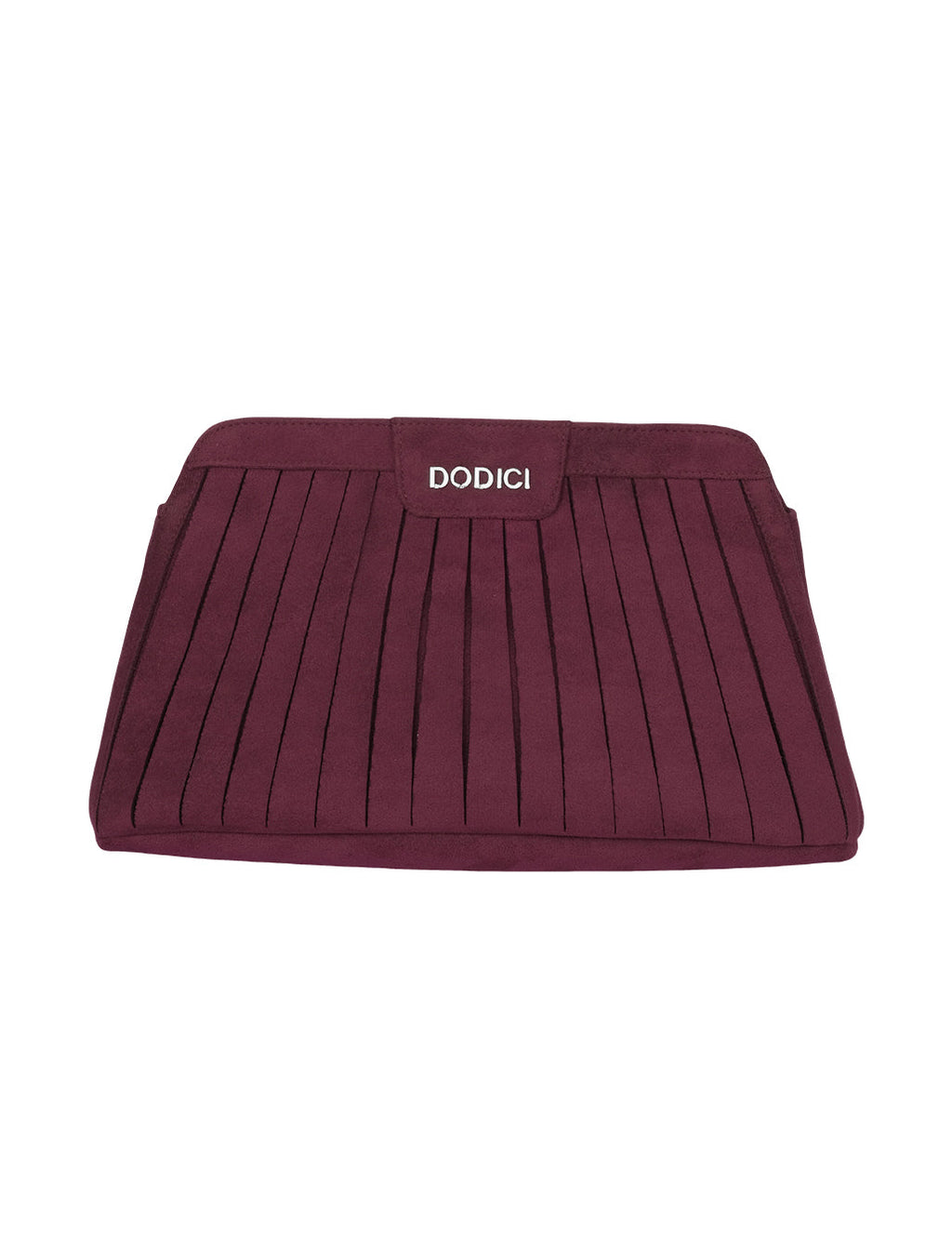 Isota Burgundy Clutch