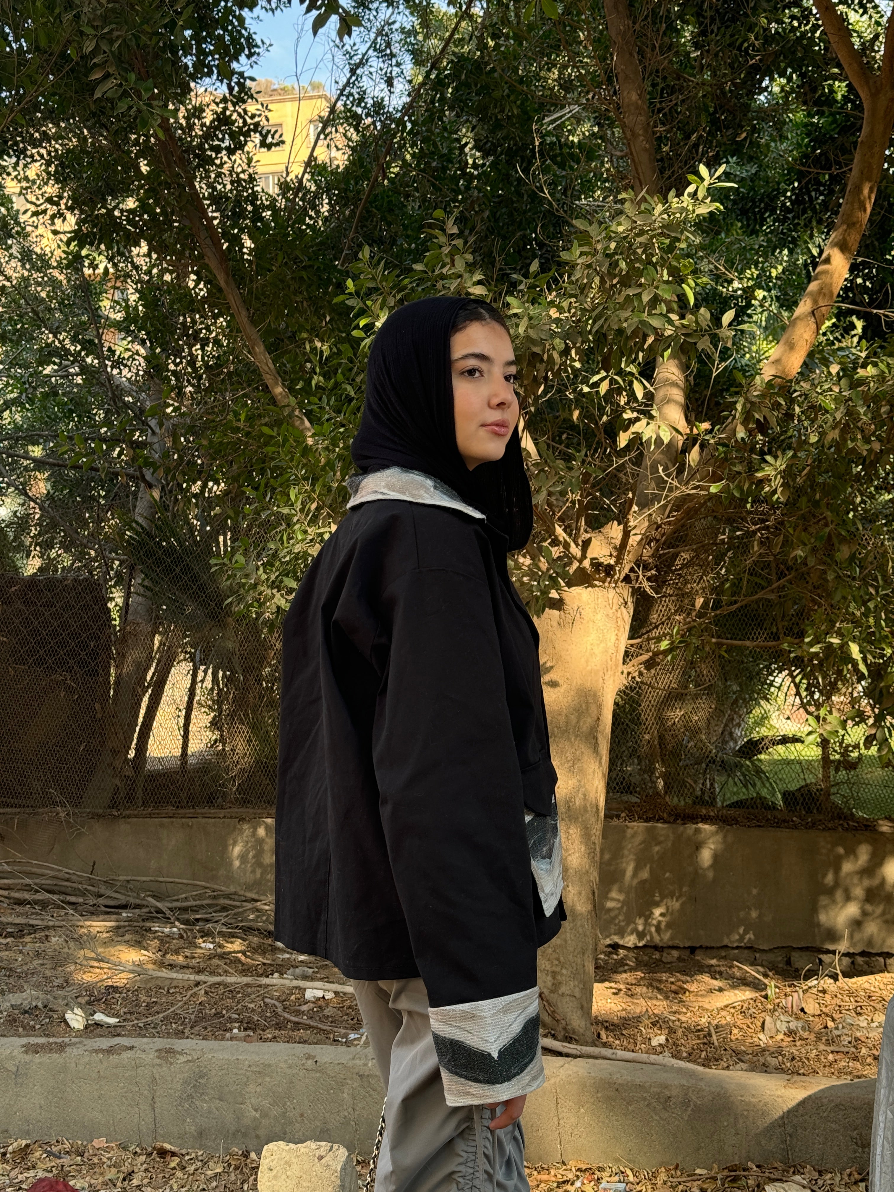 Gabardine jacket