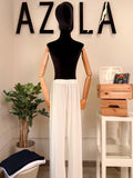Basic plain pants
