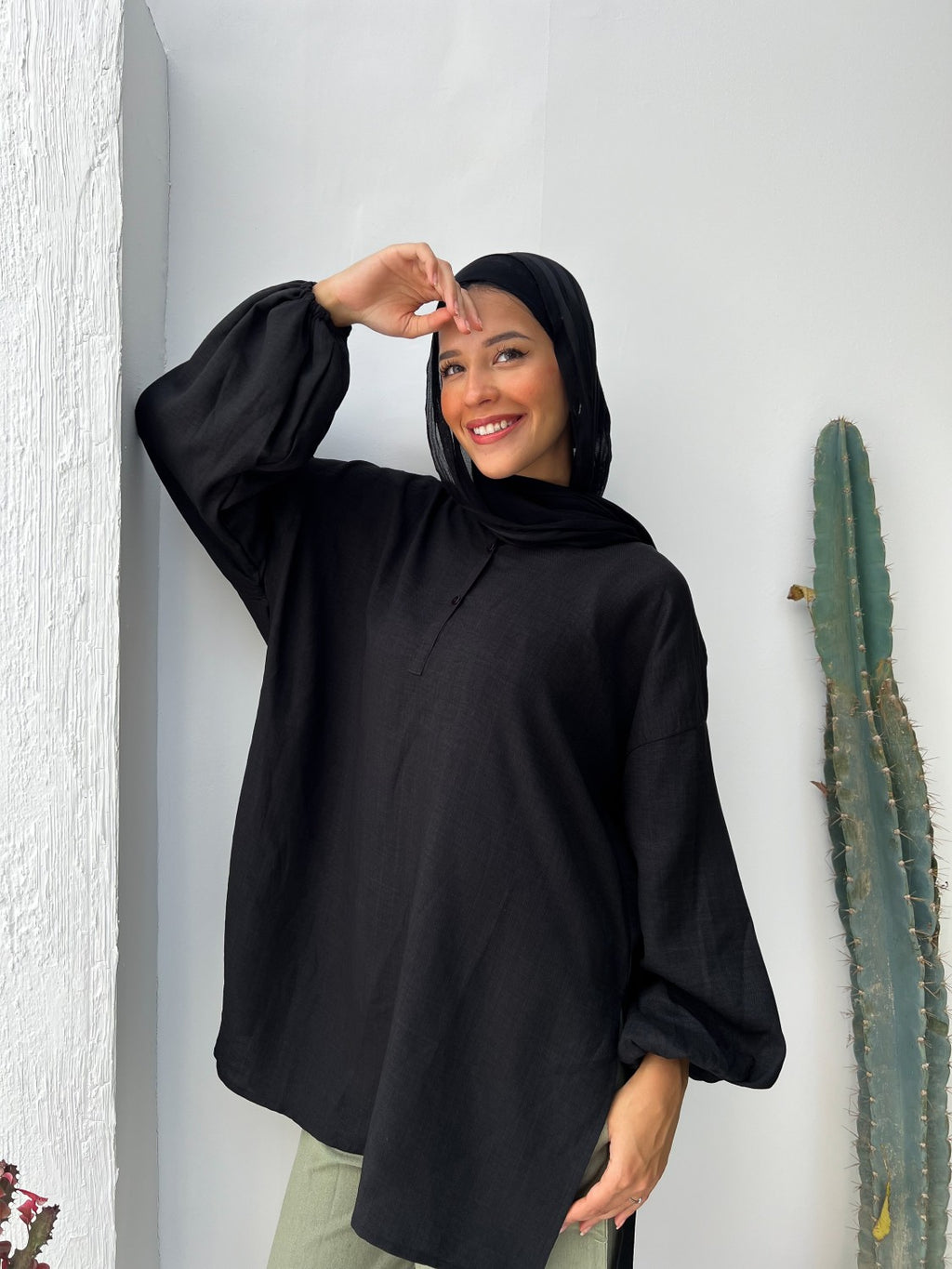 Basic linen Tops