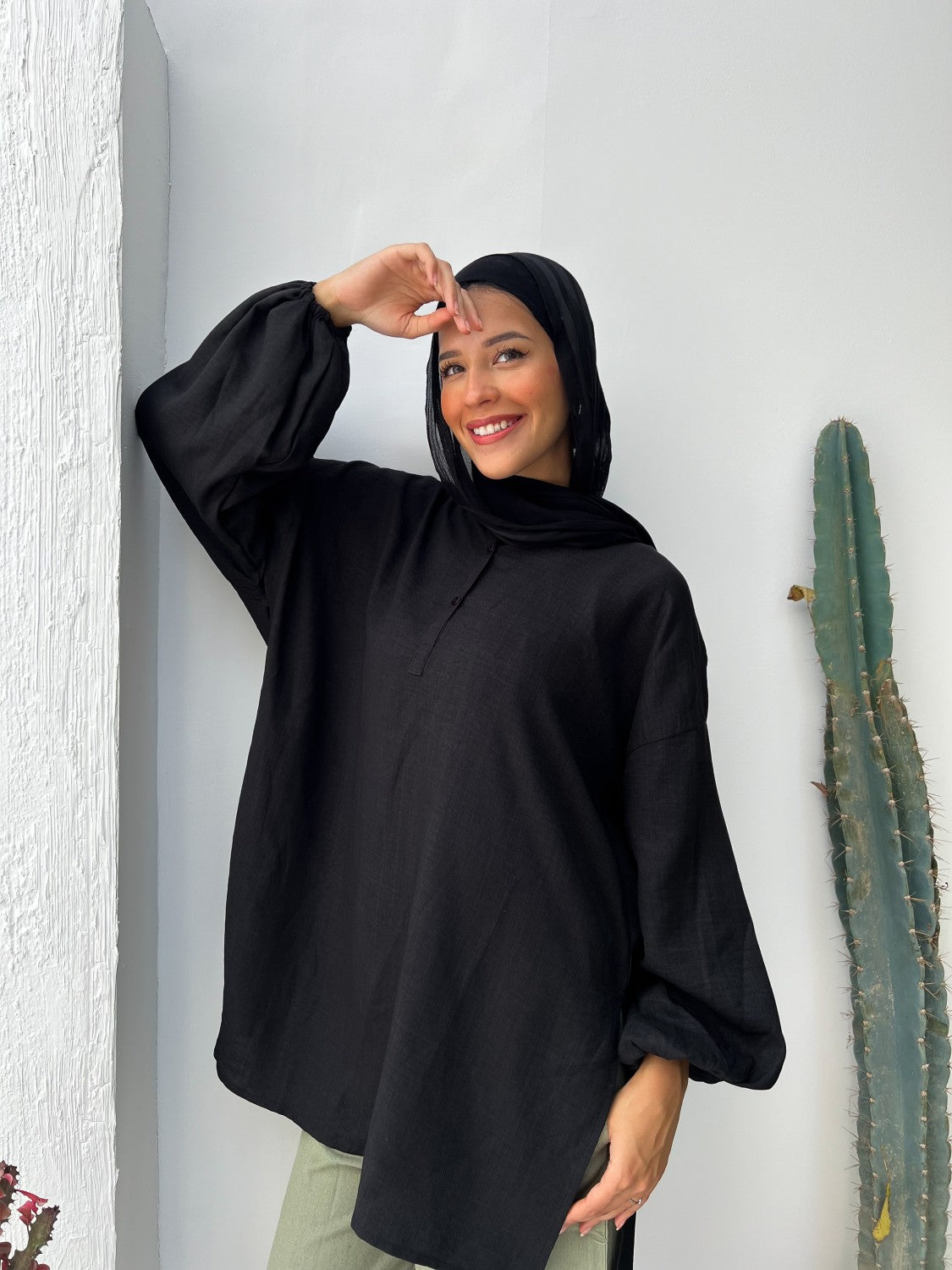 Basic linen Tops