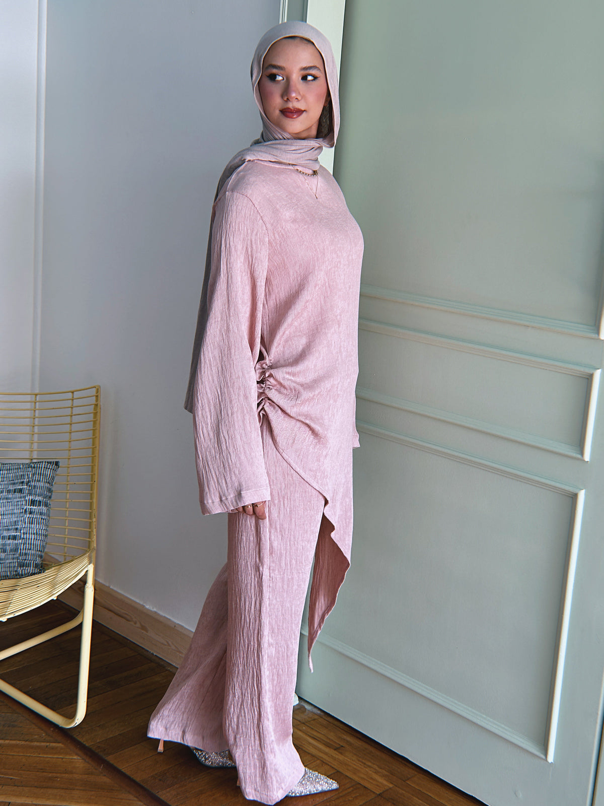 Lamar Set - Baby Pink