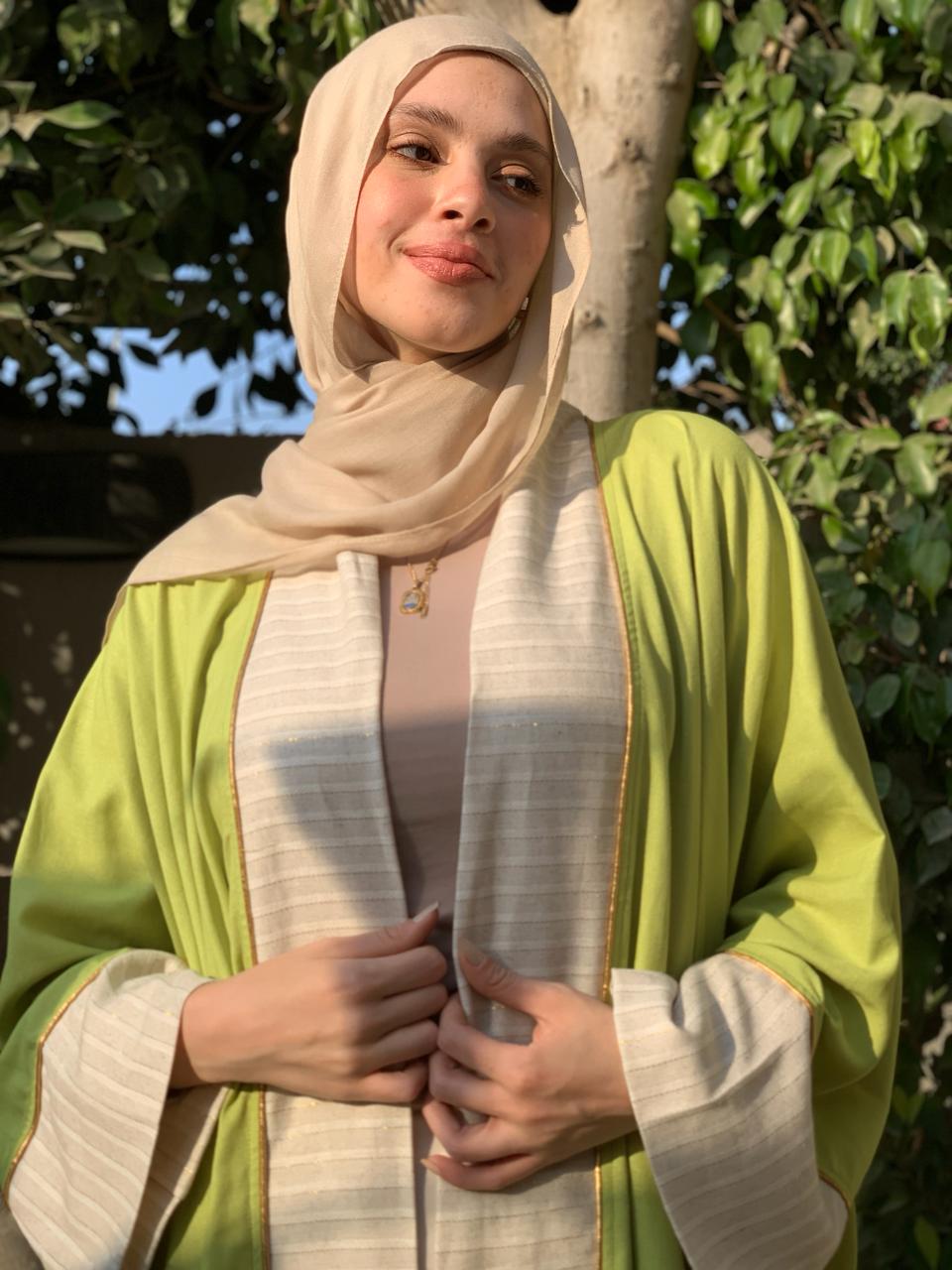 DAHAB LINEN KIMONO