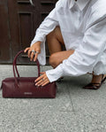Aria Burgundy Shoulder bag