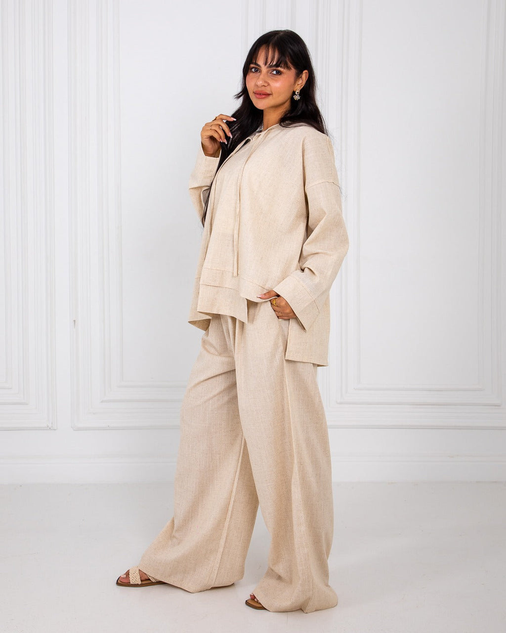 Everbloom pure linen Pants