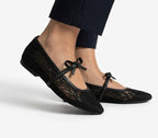 Black Luna Lace Mary Jane