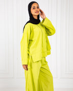 Everbloom pure linen top