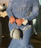 Silver Ball Bag
