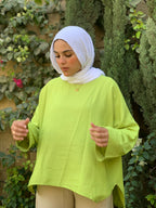 SOUFIYA LINEN BLOUSE