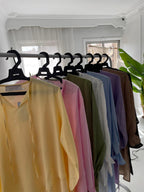 Sanaa Wrinkled Cotton Blouse