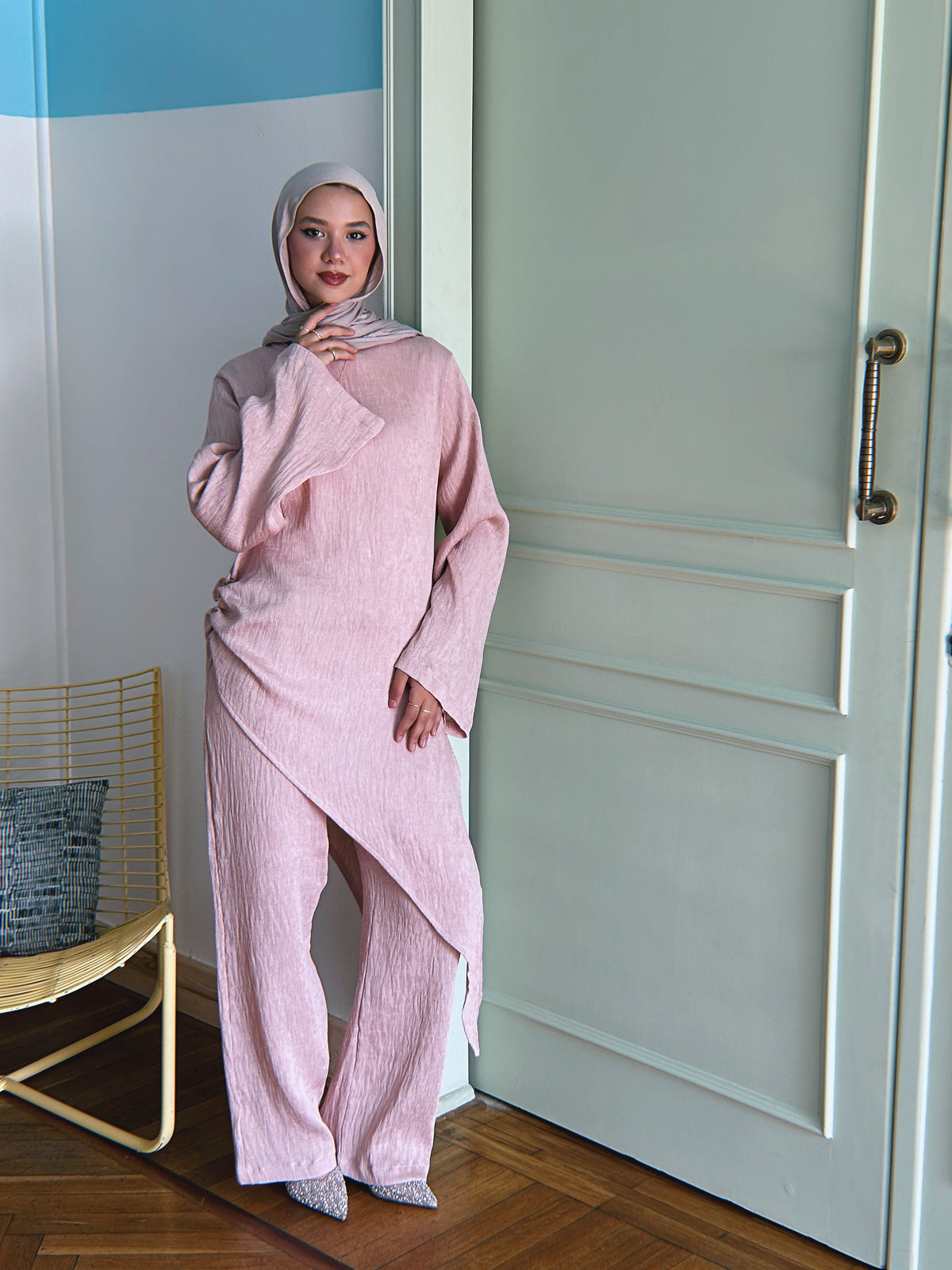Lamar Set - Baby Pink