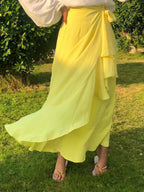 Ruffle Wrapped Skirt