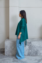 Fringes Cotton T-shirt
