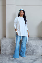 Fringes Cotton T-shirt
