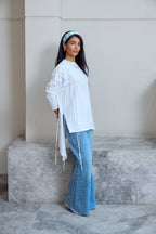 Fringes Cotton T-shirt