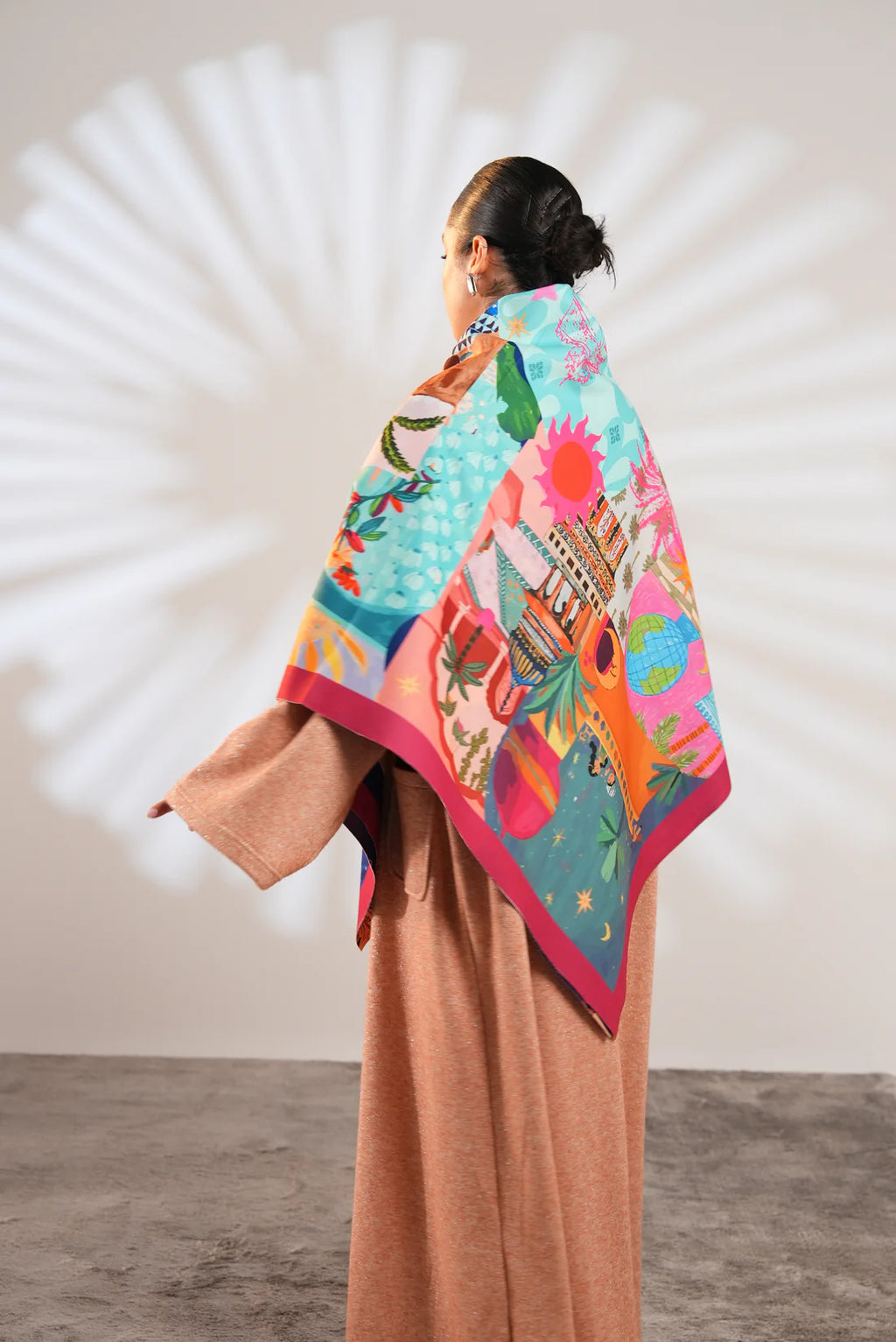 Azalea Lunara Scarf Square