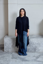 High-low Fringes Top