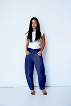 Balloon Denim Pants