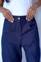 Balloon Denim Pants