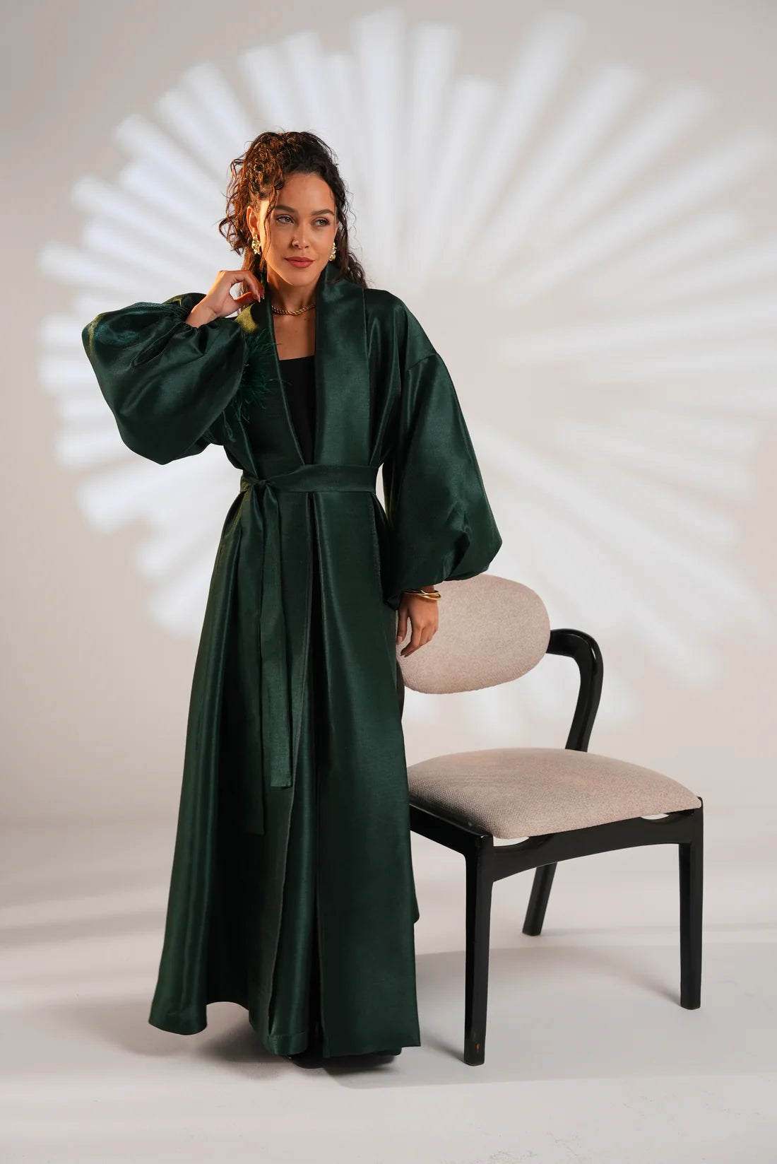 Royal Taffeta Kaftan