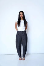Balloon Denim Pants
