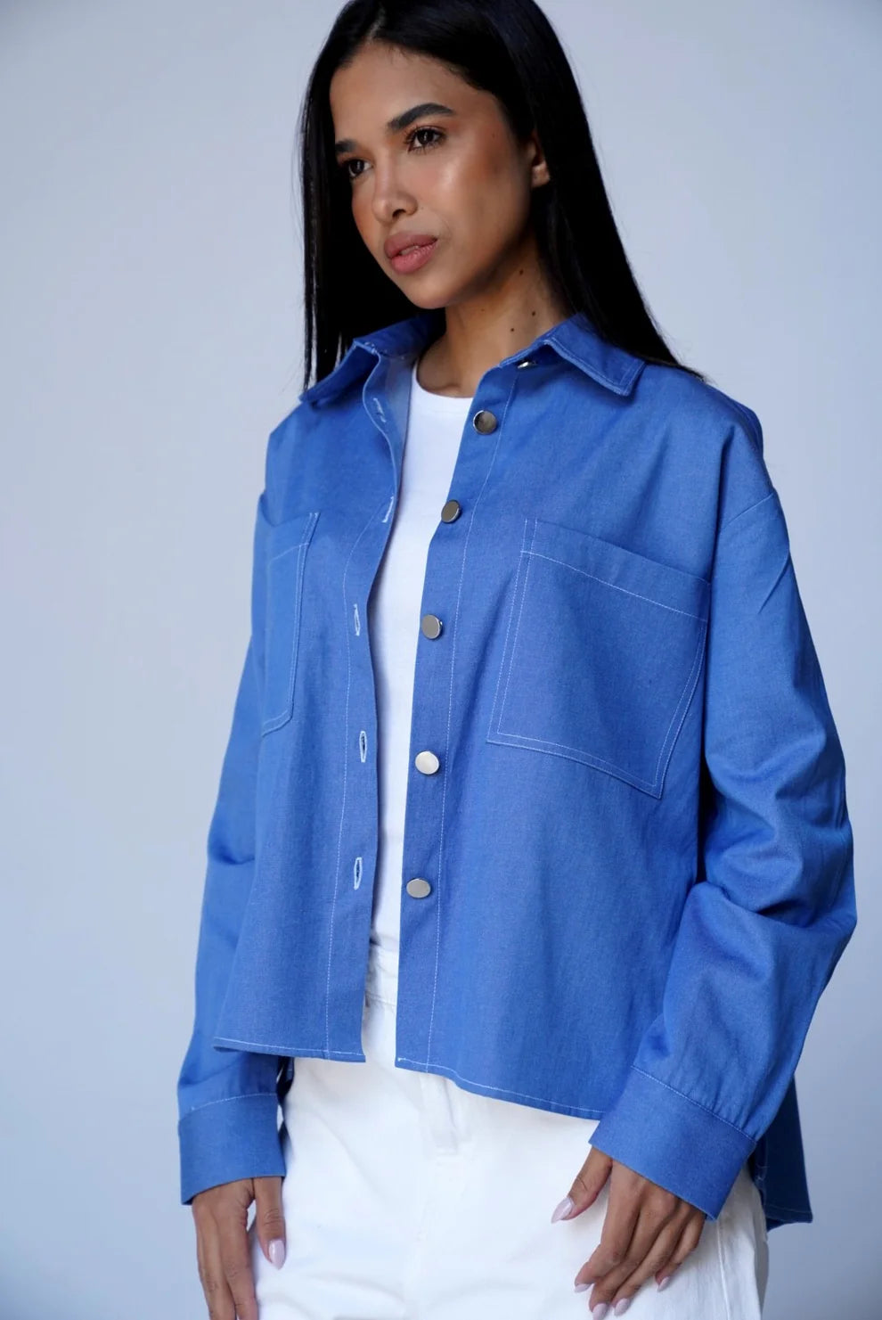 Denim shirt