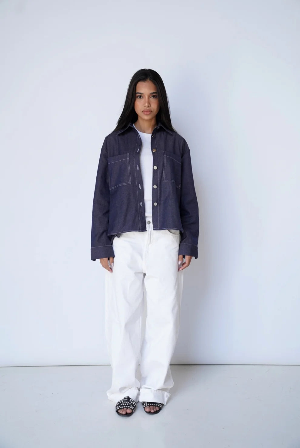 Denim shirt